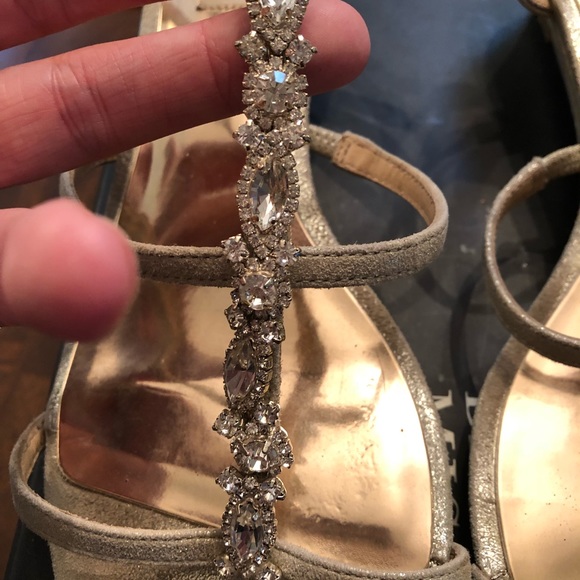 Badgley Mischka Carley Wedding wedged - Picture 2 of 4